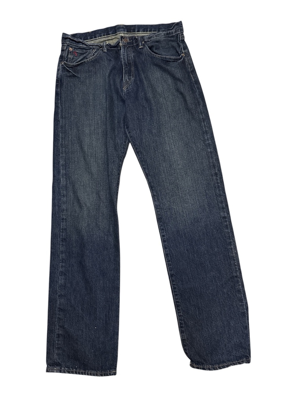 Polo Ralph Lauren 867 Classic Blue Straight-Leg Jeans Y2K 90’s Vintage
